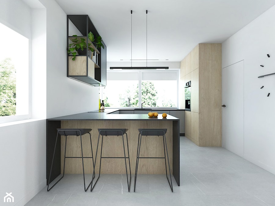 Projekt 49 - Kuchnia, styl minimalistyczny - zdjęcie od PASS architekci