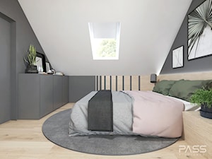 Projekt 32 - Sypialnia, styl minimalistyczny - zdjęcie od PASS architekci