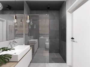 Projekt 23 / OTWOCK - Średnia bez okna łazienka, styl nowoczesny - zdjęcie od PASS architekci
