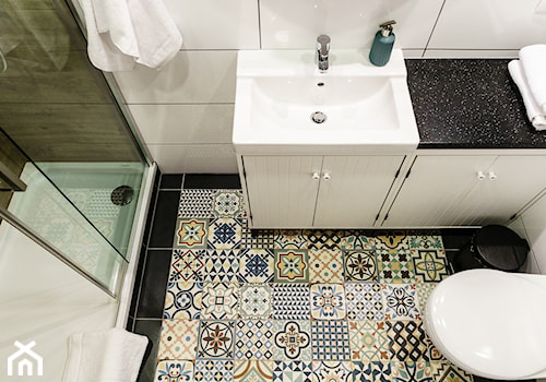 Mała łazienka, styl rustykalny - zdjęcie od Michał Markiewicz