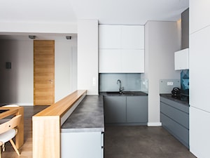 nowoczesny apartament - Kuchnia, styl nowoczesny - zdjęcie od pracowania projektowa Danieli Czachowskiej