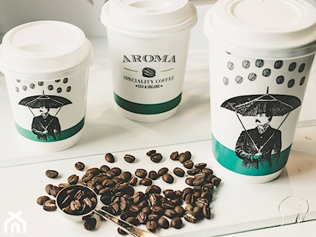 Aranżacje wnętrz - Wnętrza publiczne: Aroma Coffee - 370studio. Przeglądaj, dodawaj i zapisuj najlepsze zdjęcia, pomysły i inspiracje designerskie. W bazie mamy już prawie milion fotografii!