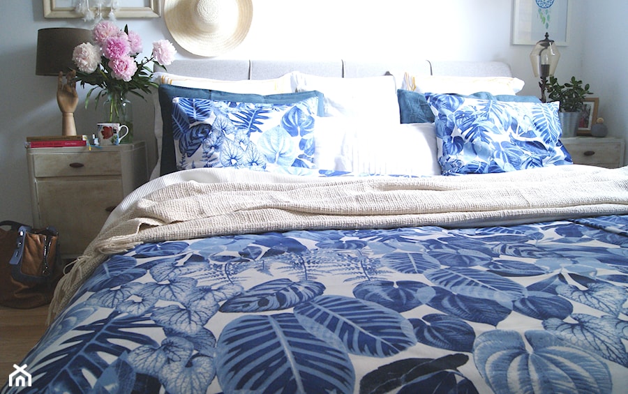 Sypialnia na niebiesko - zdjęcie od Bello Arti Agata Michalak