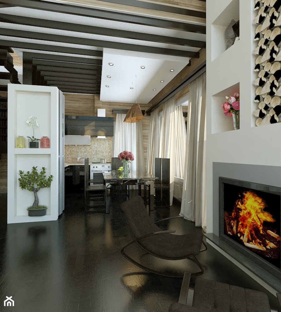 Private House in Moscow - Kuchnia, styl nowoczesny - zdjęcie od Shtantke Interior Design