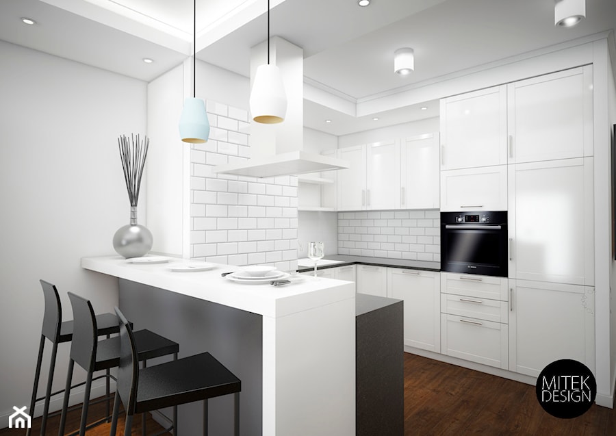 Projekt Mieszkania na Wilanowie 2 - Kuchnia, styl nowoczesny - zdjęcie od Mitek Design