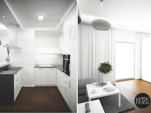 Projekt Mieszkania na Wilanowie 2 - Kuchnia, styl nowoczesny - zdjęcie od Mitek Design