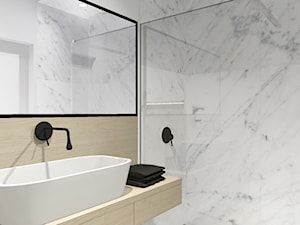mała łazienka - Łazienka, styl minimalistyczny - zdjęcie od marina suchorska architektura wnętrz