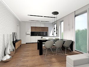 mieszkanie z Clintem - Kuchnia, styl nowoczesny - zdjęcie od marina suchorska architektura wnętrz