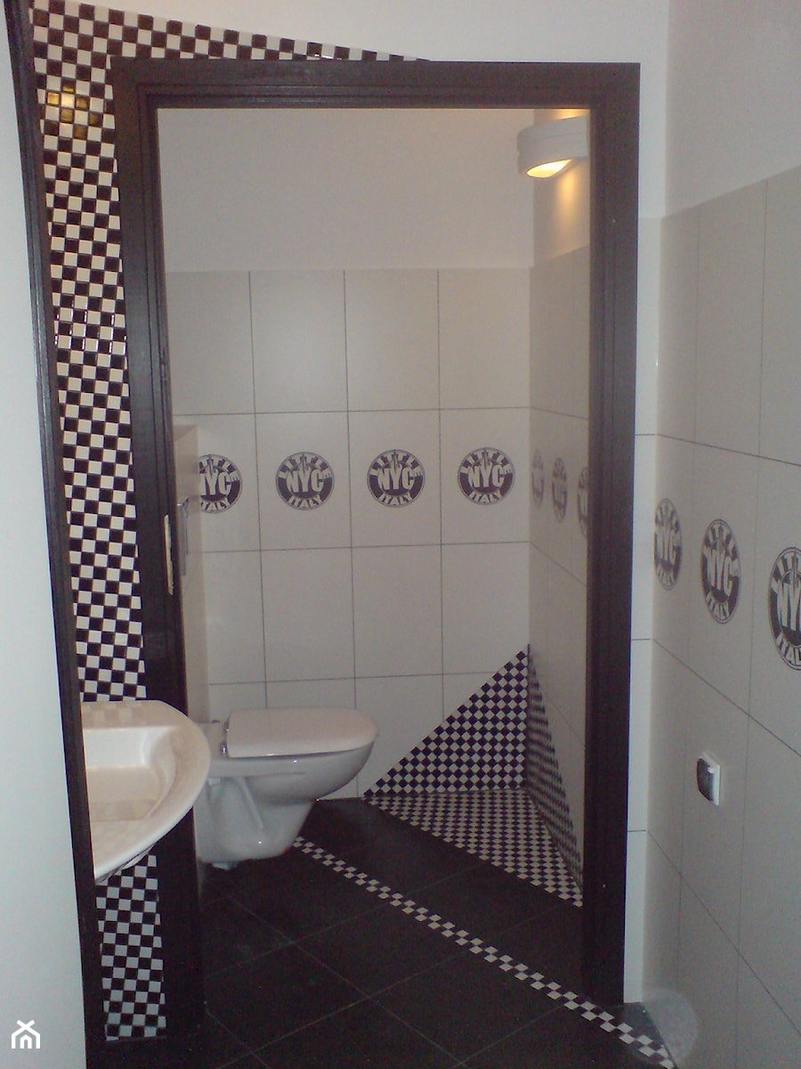 łazienki - Łazienka, styl nowoczesny - zdjęcie od NEFRYT pracownia architektury i wnętrz