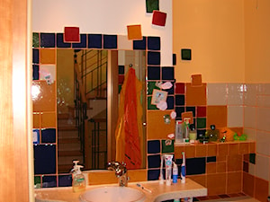 łazienki - Łazienka, styl glamour - zdjęcie od NEFRYT pracownia architektury i wnętrz