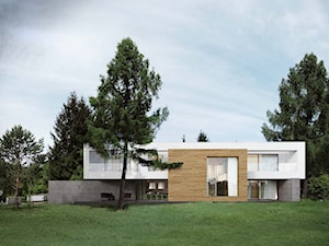 Dom w Łagiewnikach - Średnie jednopiętrowe nowoczesne domy jednorodzinne murowane - zdjęcie od Reform Architekt Marcin Tomaszewski