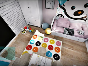 Pokój Leny - Pokój dziecka, styl skandynawski - zdjęcie od Fusion- projektowanie i aranżacja wnętrz