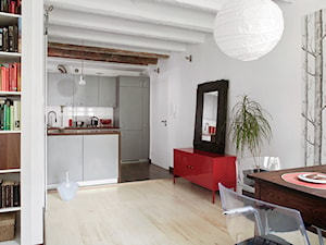 CITY LOFT RORO - Mała otwarta kuchnia, styl industrialny - zdjęcie od Studio Projektowe RoRO interior + design