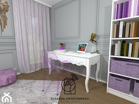 Aranżacje wnętrz - Pokój dziecka: Pokój dziewczynki - PAW Zuzanna Orzechowska. Przeglądaj, dodawaj i zapisuj najlepsze zdjęcia, pomysły i inspiracje designerskie. W bazie mamy już prawie milion fotografii!