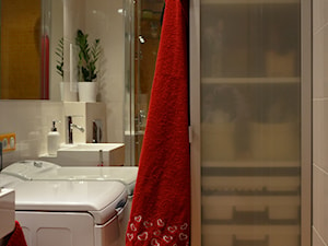 Mała łazienka w bloku - Łazienka, styl nowoczesny - zdjęcie od Agnieszka Bartoszek 2