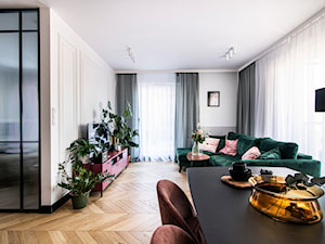 Mieszkanie w Poznaniu - Salon, styl nowoczesny - zdjęcie od COI Pracownia Architektury Wnętrz