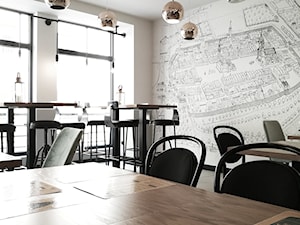 Restauracja w Chojnowie - Wnętrza publiczne, styl industrialny - zdjęcie od COI Pracownia Architektury Wnętrz