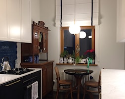 Apartament w secesyjnej willi w Gdańsku Oliwie - Kuchnia, styl glamour - zdjęcie od WLEKLIŃSKA WNĘTRZA - Homebook
