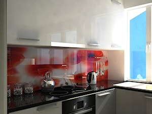 nowoczesny salon z kuchnią - Kuchnia - zdjęcie od "G&G" PRACOWNIA PROJEKTOWA