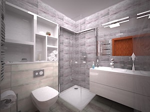 mała łazienka - Łazienka, styl nowoczesny - zdjęcie od "G&G" PRACOWNIA PROJEKTOWA