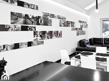 Aranżacje wnętrz - Salon: BLACK & WHITE - Salon, styl nowoczesny - KLIFF DESIGN. Przeglądaj, dodawaj i zapisuj najlepsze zdjęcia, pomysły i inspiracje designerskie. W bazie mamy już prawie milion fotografii!