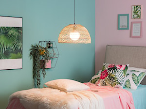 Pokój dziecięcy - Niebieska różowa sypialnia - zdjęcie od Beliani.pl