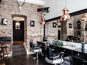 Barberian Academy & Barber Shop - zdjęcie od InMAGINE - Autorska Pracownia Projektowa, Warszawa