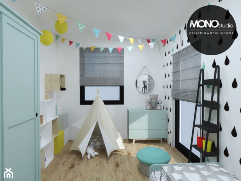 Pokój niemowlaka - zdjęcie od Monostudio Wnętrza