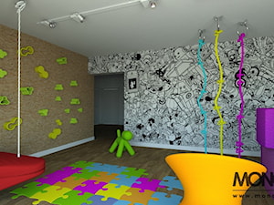 Odważna kolorystyka w pokoju dla młodego odkrywcy - zdjęcie od Monostudio Wnętrza