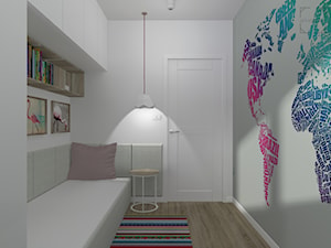 Projekt aranżacji mieszkania w stylu skandynawskim - Pułtusk - Pokój dziecka, styl nowoczesny - zdjęcie od A4 Atelier projektowanie wnętrz