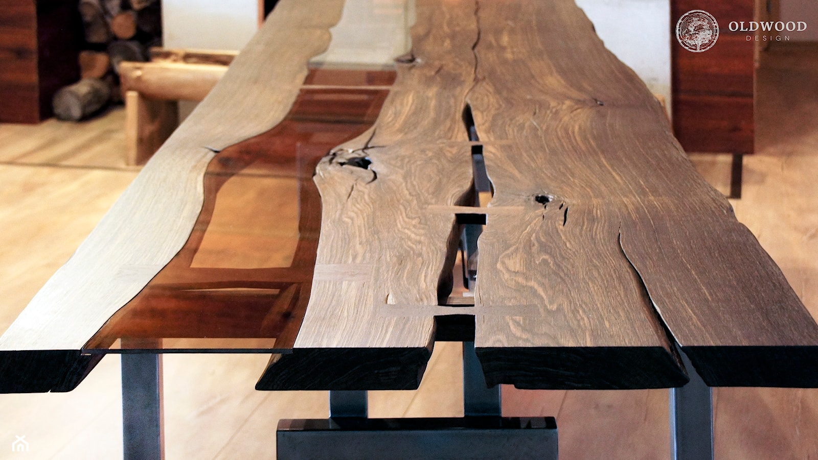 Bog Oak Table - zdjęcie od Old Wood Design - Homebook