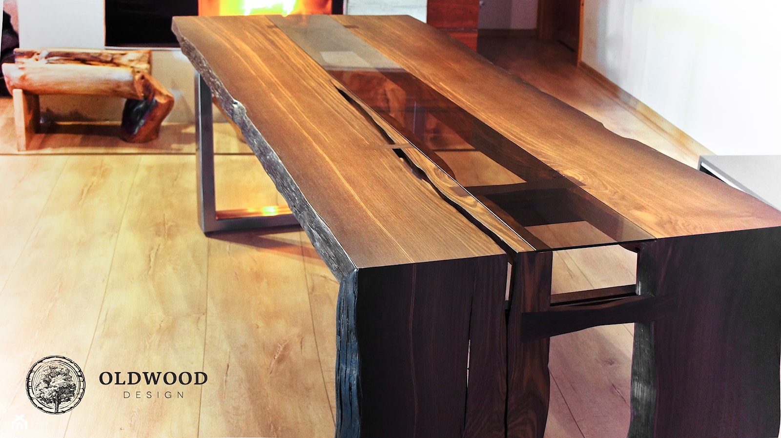Bog Oak table - zdjęcie od Old Wood Design - Homebook