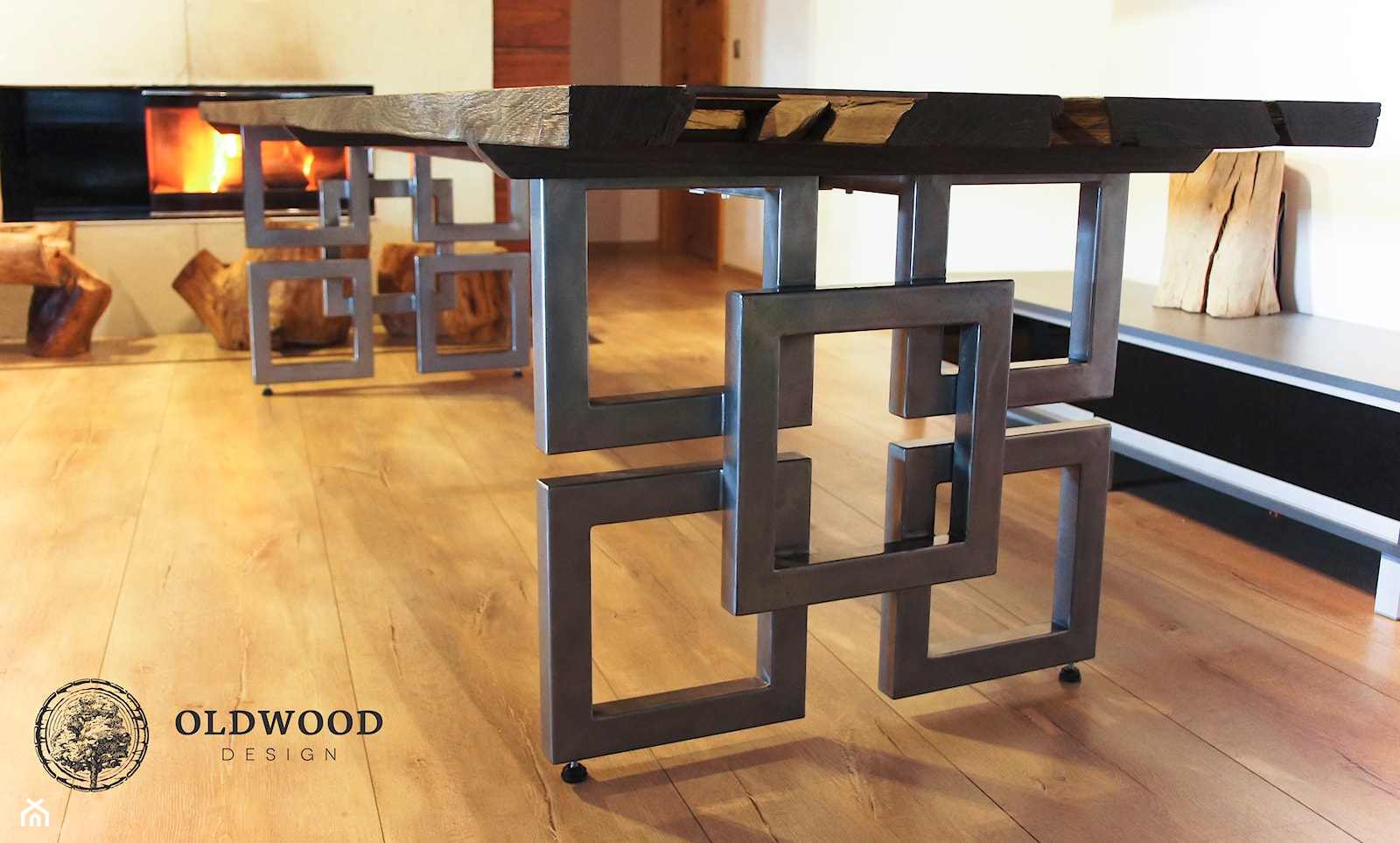 Bog Oak table - zdjęcie od Old Wood Design - Homebook