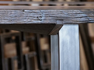 Stół z czarnego dębu - zdjęcie od Old Wood Design