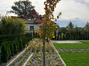 Nowoczesny, minimalistyczny ogród. - Ogród, styl minimalistyczny - zdjęcie od PracowniaDabrowska