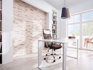25 lat Stegu - Małe białe biuro, styl nowoczesny - zdjęcie od STEGU