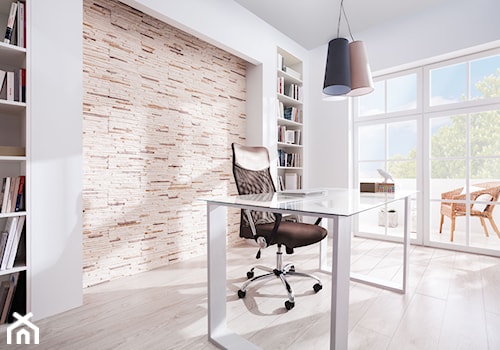 25 lat Stegu - Małe białe biuro, styl nowoczesny - zdjęcie od STEGU