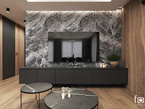 MIESZKANIE FABRYCZNA - Salon, styl nowoczesny - zdjęcie od FORMA - Pracownia Architektury Wnętrz