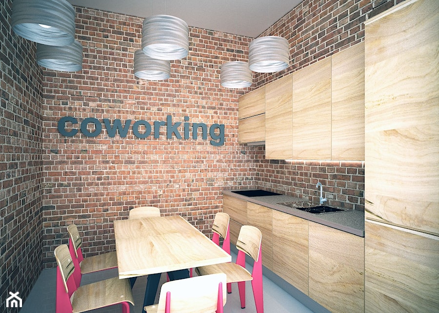 Biuro do coworkingu - Wnętrza publiczne, styl nowoczesny - zdjęcie od FORMA - Pracownia Architektury Wnętrz