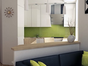 Mieszkanie dla singla - Kuchnia, styl nowoczesny - zdjęcie od FORMA - Pracownia Architektury Wnętrz