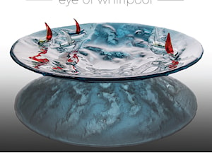 Patera "Eye of whirlpool" - zdjęcie od Lisowski Glass Studio - Art Fusing