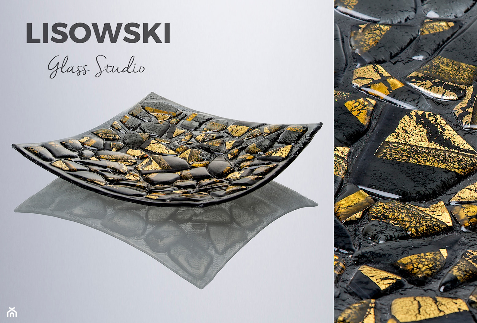 noew gold collection - Hol / przedpokój, styl nowoczesny - zdjęcie od Lisowski Glass Studio - Art Fusing - Homebook