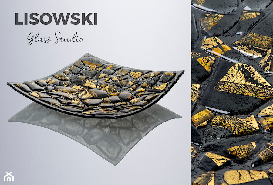 noew gold collection - Hol / przedpokój, styl nowoczesny - zdjęcie od Lisowski Glass Studio - Art Fusing