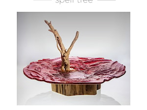Rzeźba / patera "Spell tree" - zdjęcie od Lisowski Glass Studio - Art Fusing
