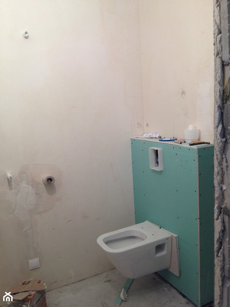 Początki prac nad łazienką - zdjęcie od Grabex - Homebook