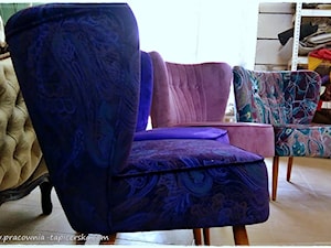 Salon - zdjęcie od aleCUDO tapicerstwo meble tkaniny