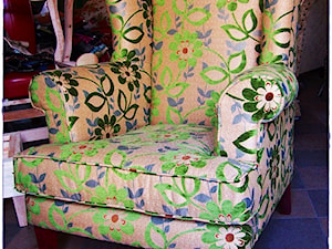 Salon, styl tradycyjny - zdjęcie od aleCUDO tapicerstwo meble tkaniny