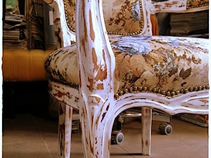 Sypialnia, styl rustykalny - zdjęcie od aleCUDO tapicerstwo meble tkaniny