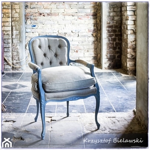 fotel "SZAROTKA" - zdjęcie od aleCUDO tapicerstwo meble tkaniny - Homebook