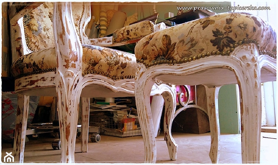 Sypialnia, styl rustykalny - zdjęcie od aleCUDO tapicerstwo meble tkaniny